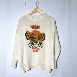 Zara Sweaters Zara The Lion King Future King Exclusive Disney Rare Sweater Unisex Oversized S Poshmark